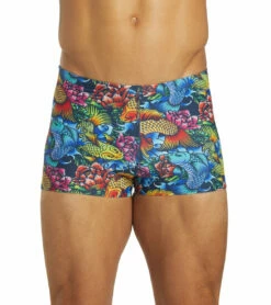 Irezumi Koi Square Leg Swimsuit -TYR Sales 5665943552168 multi 5a