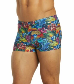 Irezumi Koi Square Leg Swimsuit -TYR Sales 5665943552168 multi 8a