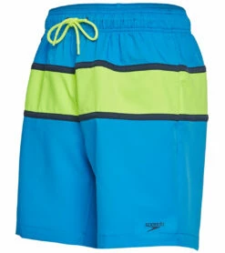 Speedo Men's 18" Active Colorblock Redondo Volley Short -TYR Sales 5665960755368 bluelemonade 2a