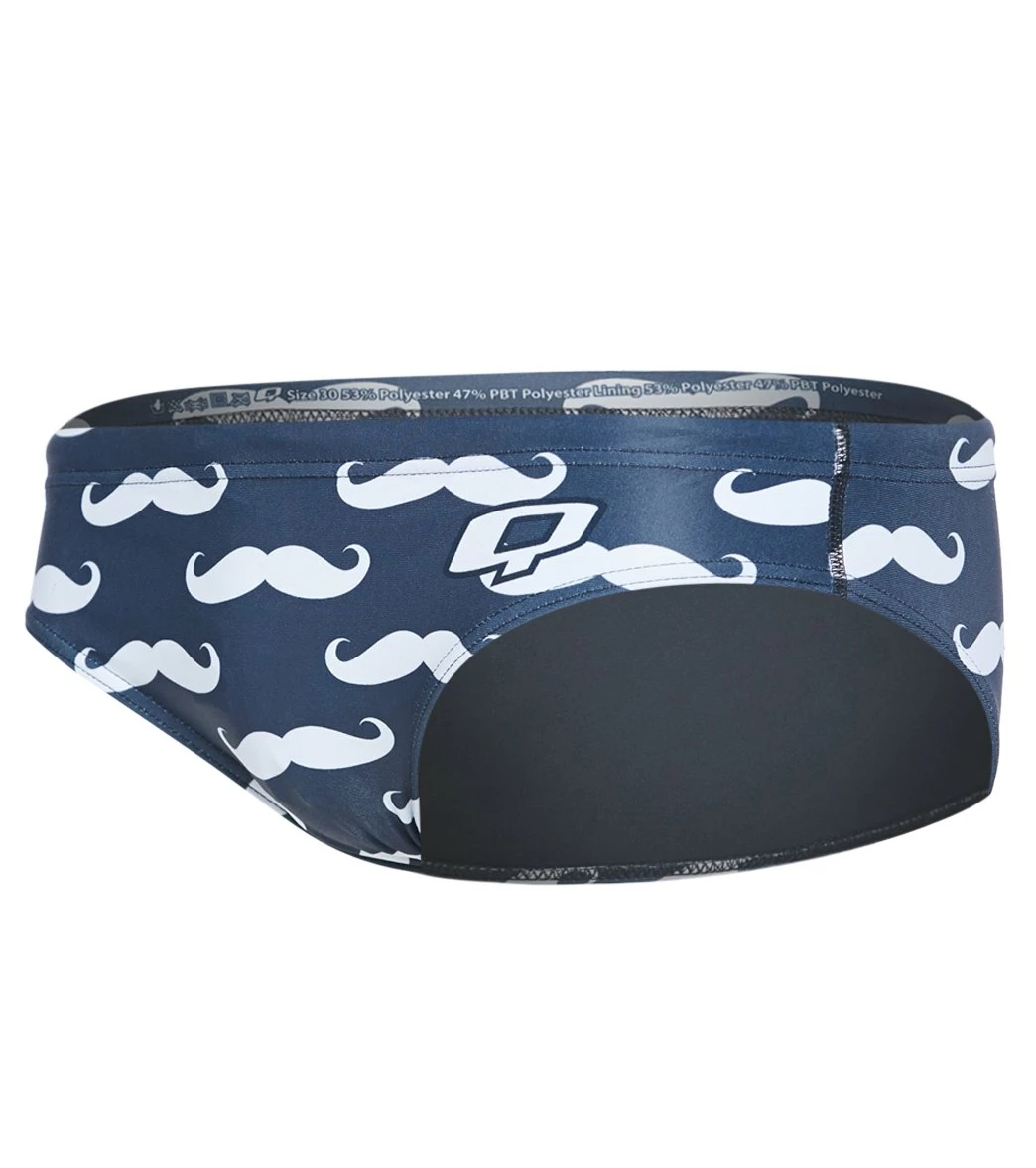 Men's Mustache Water Polo Brief 3 Men's Mustache Water Polo Brief