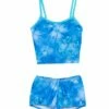 Girls' Starburst Sky Surf Bottom Two Piece Tankini Set (Toddler, Little Kid, Big Kid) -TYR Sales 5666574467240 skystarburst 1a