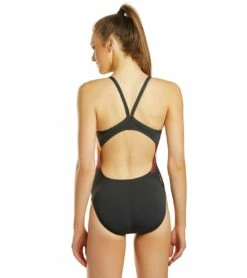 Nike Women's HydraStrong Space Highway Racerback One Piece Swimsuit -TYR Sales 5666683879592 universityred 3a