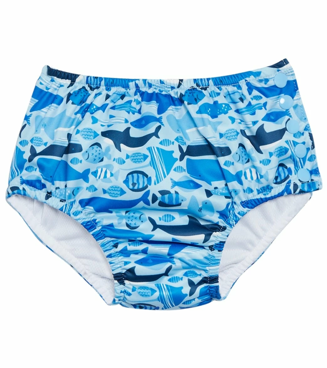 Boys' Undersea Reusable Swim Diaper 3 Boys' Undersea Reusable Swim Diaper