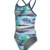 Tropic Thin Strap One Piece Swimsuit Youth (22-28)