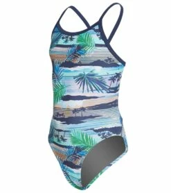 Tropic Thin Strap One Piece Swimsuit Youth (22-28)