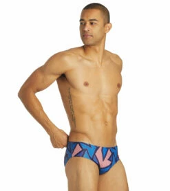 Spiffiez Comic Effects Brief Swimsuit -TYR Sales 5667104719016 redwhiteblue 3a