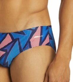 Spiffiez Comic Effects Brief Swimsuit -TYR Sales 5667104719016 redwhiteblue 9a