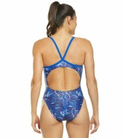 Women's Torrent One Piece Swimsuit 9 Women's Torrent One Piece Swimsuit -TYR Sales 5667237265576 blue 3a