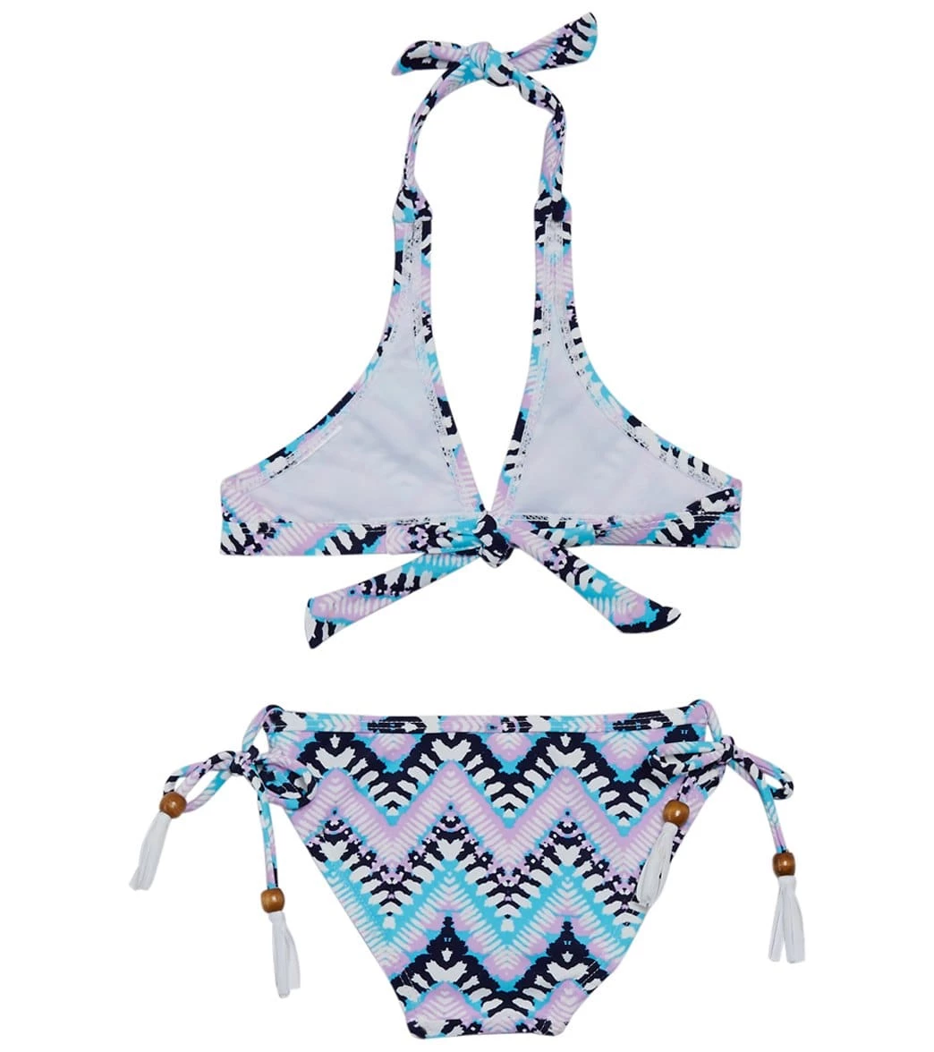 Girls' Boho Classic Bikini Set (Toddler, Little Kid, Big Kid) 4 Girls' Boho Classic Bikini Set (Toddler, Little Kid, Big Kid) - Image 2