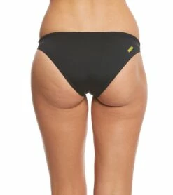 Arena Women's Rulebreaker Real Bikini Bottom -TYR Sales 5668785881256 blackyellowstar 3a