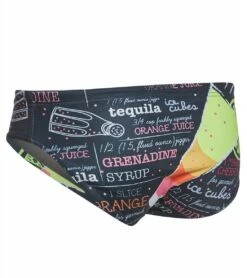 TURBO Men's Tequila Sunrise Water Polo Brief