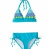 Koko Seashell Bikini Set (4-16) 1 Koko Seashell Bikini Set (4-16) -TYR Sales 5669124505768 turquoise 1a