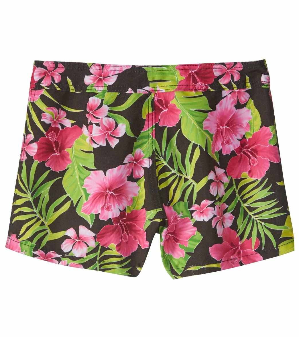 Girls' Hibiscus Boardshort (Toddler, Little Kid, Big Kid) 4 Girls' Hibiscus Boardshort (Toddler, Little Kid, Big Kid) - Image 2