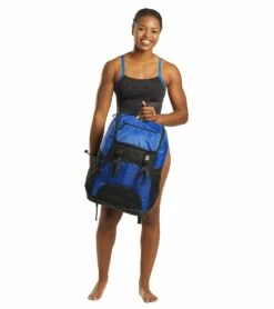 Large Athletic Backpack -TYR Sales 5669420761256 royalblue 11a