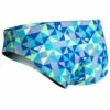 TURBO Men's Origami Water Polo Brief 1 TURBO Men's Origami Water Polo Brief -TYR Sales 5670556172456 blue 1a