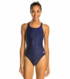 Speedo Women's PowerFLEX Eco Solid Super Pro One Piece Swimsuit