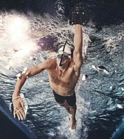 Speedo Men's Solid Endurance+ Jammer Swimsuit -TYR Sales 5671877378216 black 5a