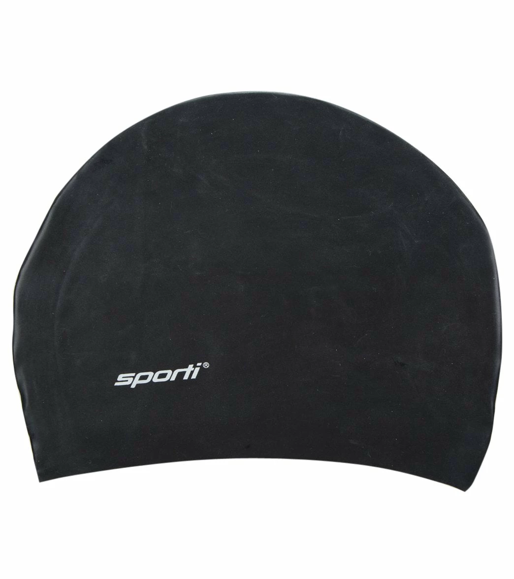 Long Hair Silicone Swim Cap 3 Long Hair Silicone Swim Cap