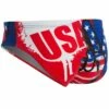 TURBO Men's USA Victory Water Polo Brief -TYR Sales 5672135164072 redroyal 1a