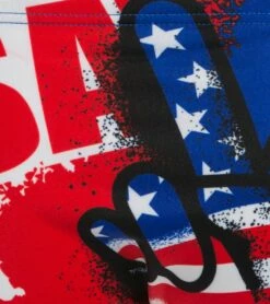 TURBO Men's USA Victory Water Polo Brief -TYR Sales 5672135164072 redroyal 3a