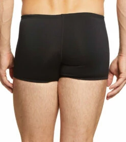 TYR Durafast Elite Solid Square Leg Swimsuit -TYR Sales 5672205746344 black 3a