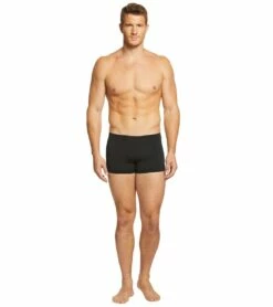 TYR Durafast Elite Solid Square Leg Swimsuit -TYR Sales 5672205746344 black 4a