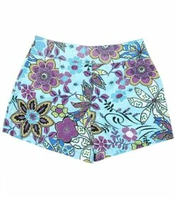 Girls' Topsy Turvy Boardshorts (Toddler, Little Kid, Big Kid) 7 Girls' Topsy Turvy Boardshorts (Toddler, Little Kid, Big Kid) -TYR Sales 5672333705384 blue 3a
