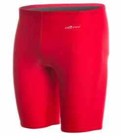 Poly Solid Jammer Swimsuit