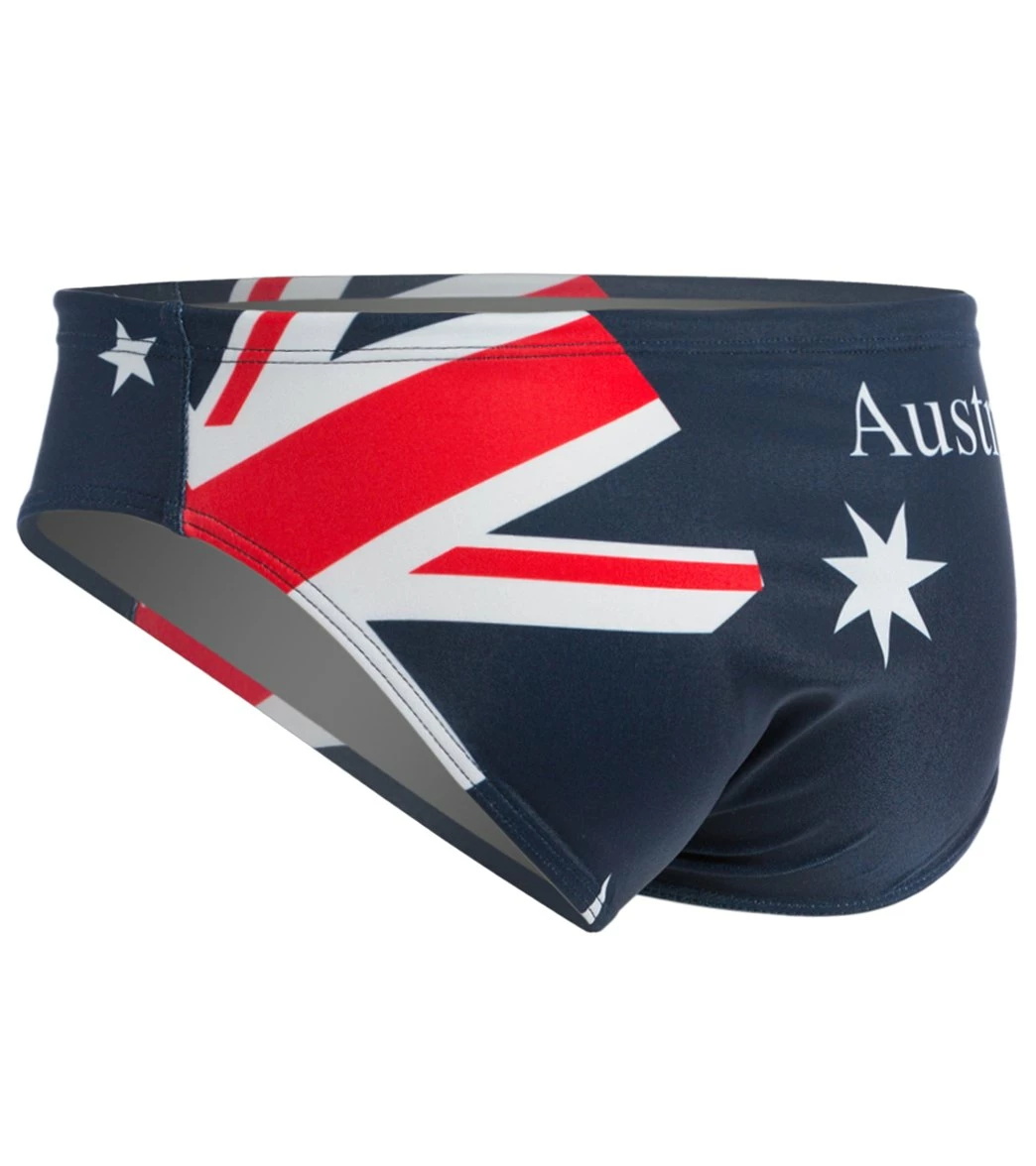 TURBO Men's Australia Water Polo Brief 4 TURBO Men's Australia Water Polo Brief - Image 2