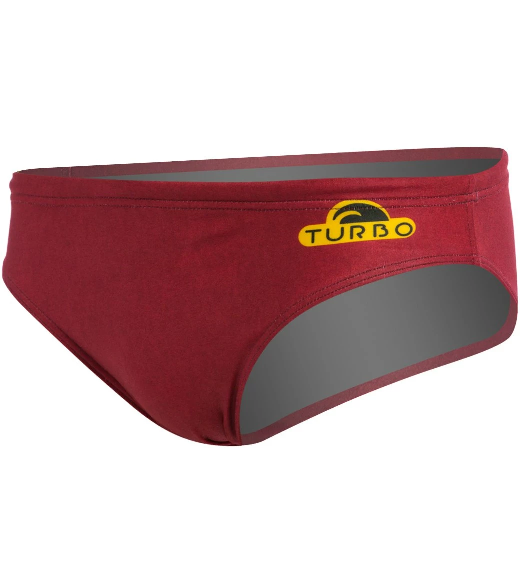 TURBO Men's Basic Water Polo Brief 3 TURBO Men's Basic Water Polo Brief