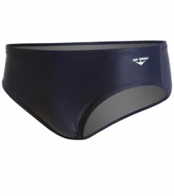 Solid Racer Lycra Brief Swimsuit