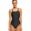 Women's TYReco Solid Diamondfit One Piece Swimsuit -TYR Sales 5672700838056 black 1a