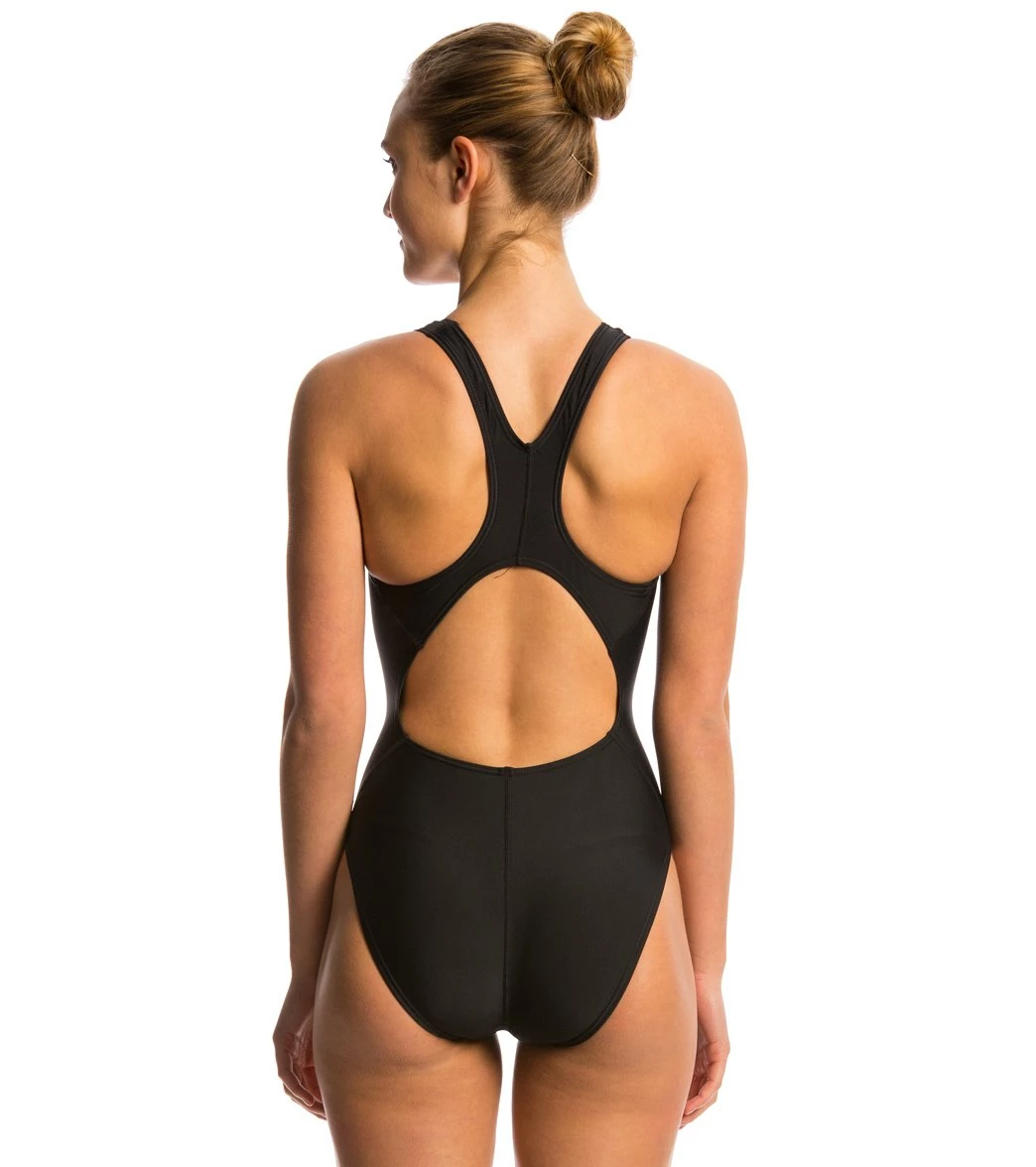 Women's TYReco Solid Maxfit One Piece Swimsuit 5 Women's TYReco Solid Maxfit One Piece Swimsuit - Image 3