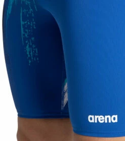 Arena Men's Team Painted Stripes Jammer Swimsuit -TYR Sales 5677501808808 royalmultiroyal 5a
