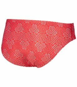 Arena Men's Kikko MaxLife Brief Swimsuit 9 Arena Men's Kikko MaxLife Brief Swimsuit -TYR Sales 5677504430248 redmultired 4a