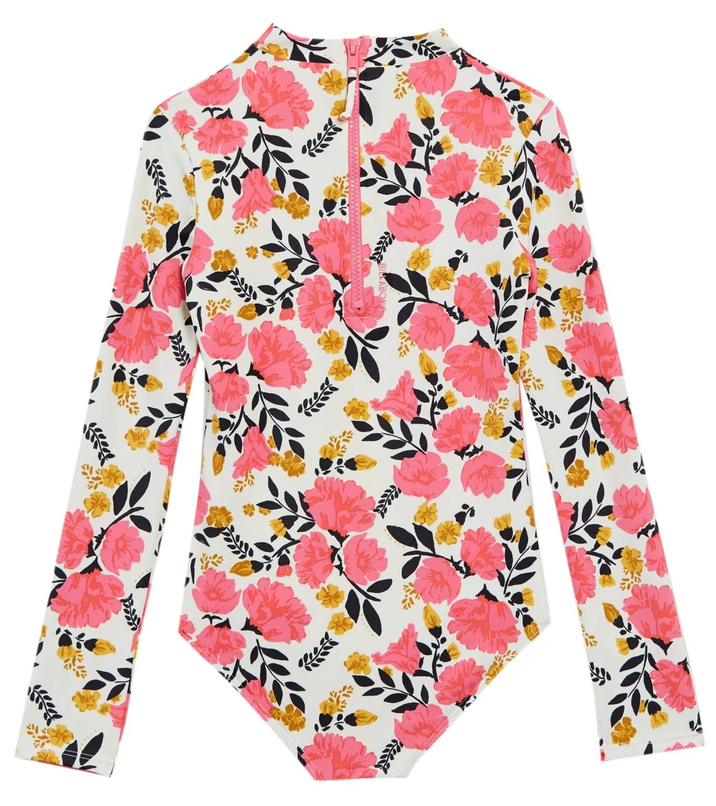 Billabong Long Sleeve One Piece Swimsuit (Little Kid, Big Kid) 4 Billabong Long Sleeve One Piece Swimsuit (Little Kid, Big Kid) - Image 2
