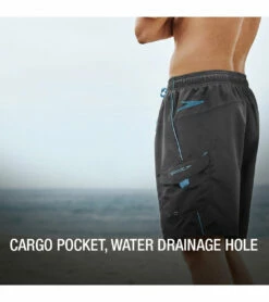 Speedo Men's 20" Marina Swim Trunks 8 Speedo Men's 20" Marina Swim Trunks -TYR Sales 5844663074984 greyblue 3a