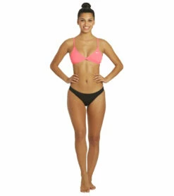 Nike Women's HydraStrong Solid Bikini Bottom 10 Nike Women's HydraStrong Solid Bikini Bottom -TYR Sales 6033746264232 black 4a