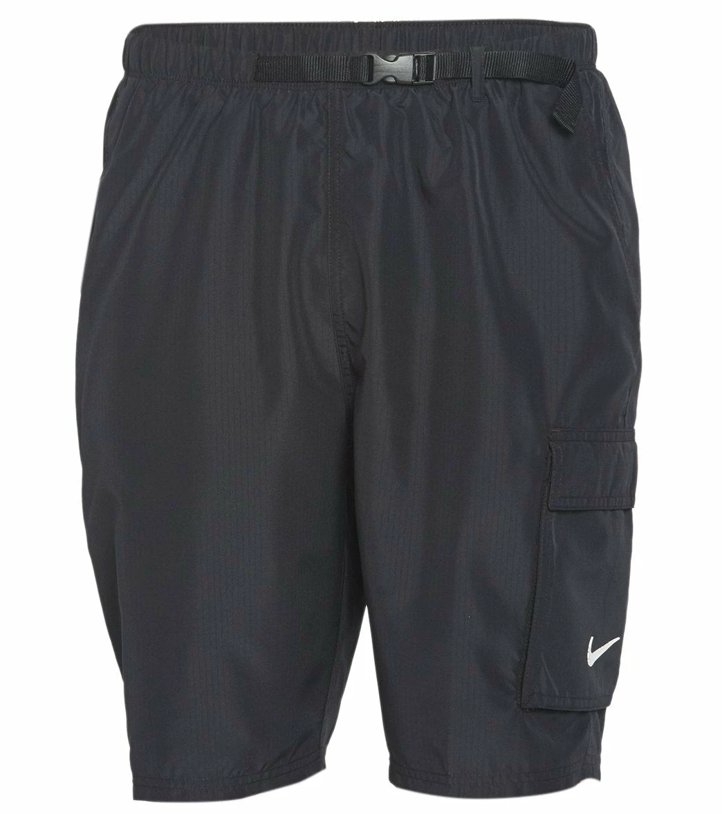 Nike Men's 20" Belted Packable Swim Trunks 3 Nike Men's 20" Belted Packable Swim Trunks