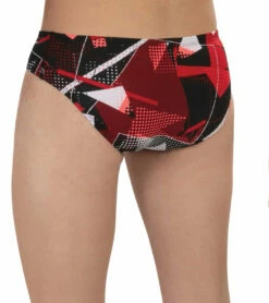 Men's Reliance Renegade Racer Brief Swimsuit -TYR Sales 6254375731368 red 2a