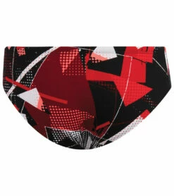 Men's Reliance Renegade Racer Brief Swimsuit -TYR Sales 6254375731368 red 4a