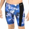 Men's Reliance Cyclone Spliced Jammer Swimsuit 2 Men's Reliance Cyclone Spliced Jammer Swimsuit -TYR Sales 6254377042088 blue 1a