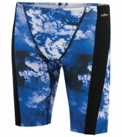 Men's Reliance Cyclone Spliced Jammer Swimsuit 8 Men's Reliance Cyclone Spliced Jammer Swimsuit -TYR Sales 6254377042088 blue 3a