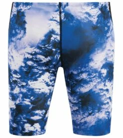 Men's Reliance Cyclone Spliced Jammer Swimsuit 9 Men's Reliance Cyclone Spliced Jammer Swimsuit -TYR Sales 6254377042088 blue 4a