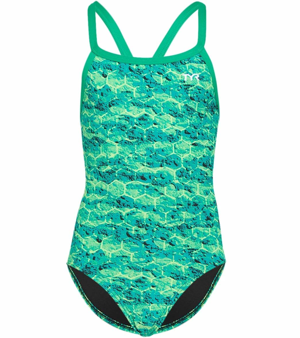TYR Girls' Agran Diamondfit One Piece Swimsuit 3 TYR Girls' Agran Diamondfit One Piece Swimsuit