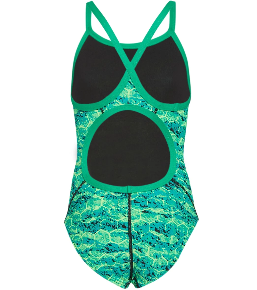TYR Girls' Agran Diamondfit One Piece Swimsuit 4 TYR Girls' Agran Diamondfit One Piece Swimsuit - Image 2