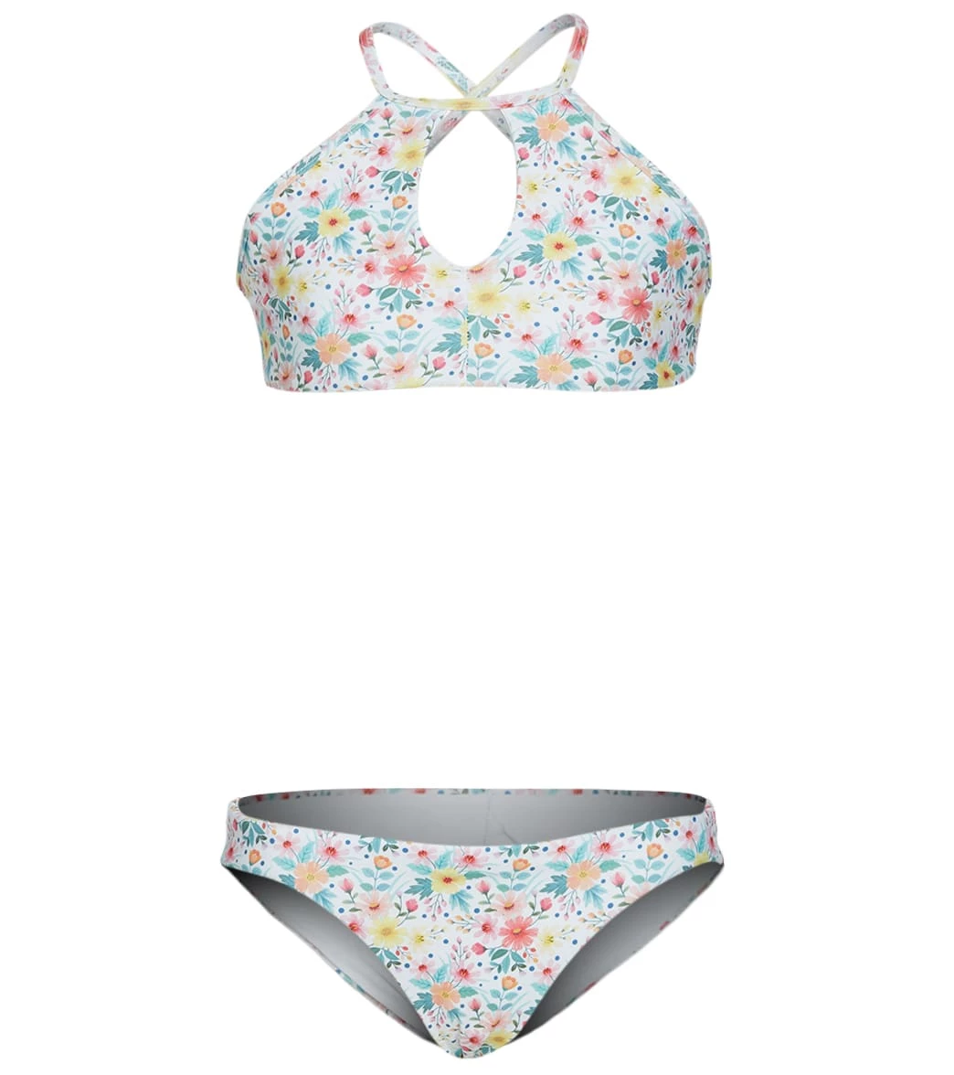 Splendid Girls' Spellbound High Neck Bikini Set (Big Kid) 3 Splendid Girls' Spellbound High Neck Bikini Set (Big Kid)