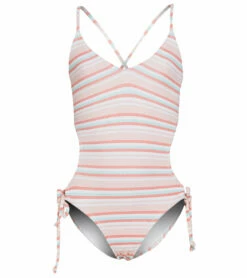 Splendid Girls' Cozy Stripe One Piece Swimsuit (Big Kid)