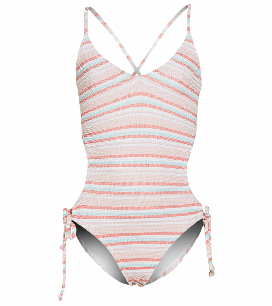 Splendid Girls' Cozy Stripe One Piece Swimsuit (Big Kid) 3 Splendid Girls' Cozy Stripe One Piece Swimsuit (Big Kid)