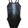TYR Girls' Odyssey Diamondfit One Piece Swimsuit 2 TYR Girls' Odyssey Diamondfit One Piece Swimsuit -TYR Sales 6663788855464 titanium 1a